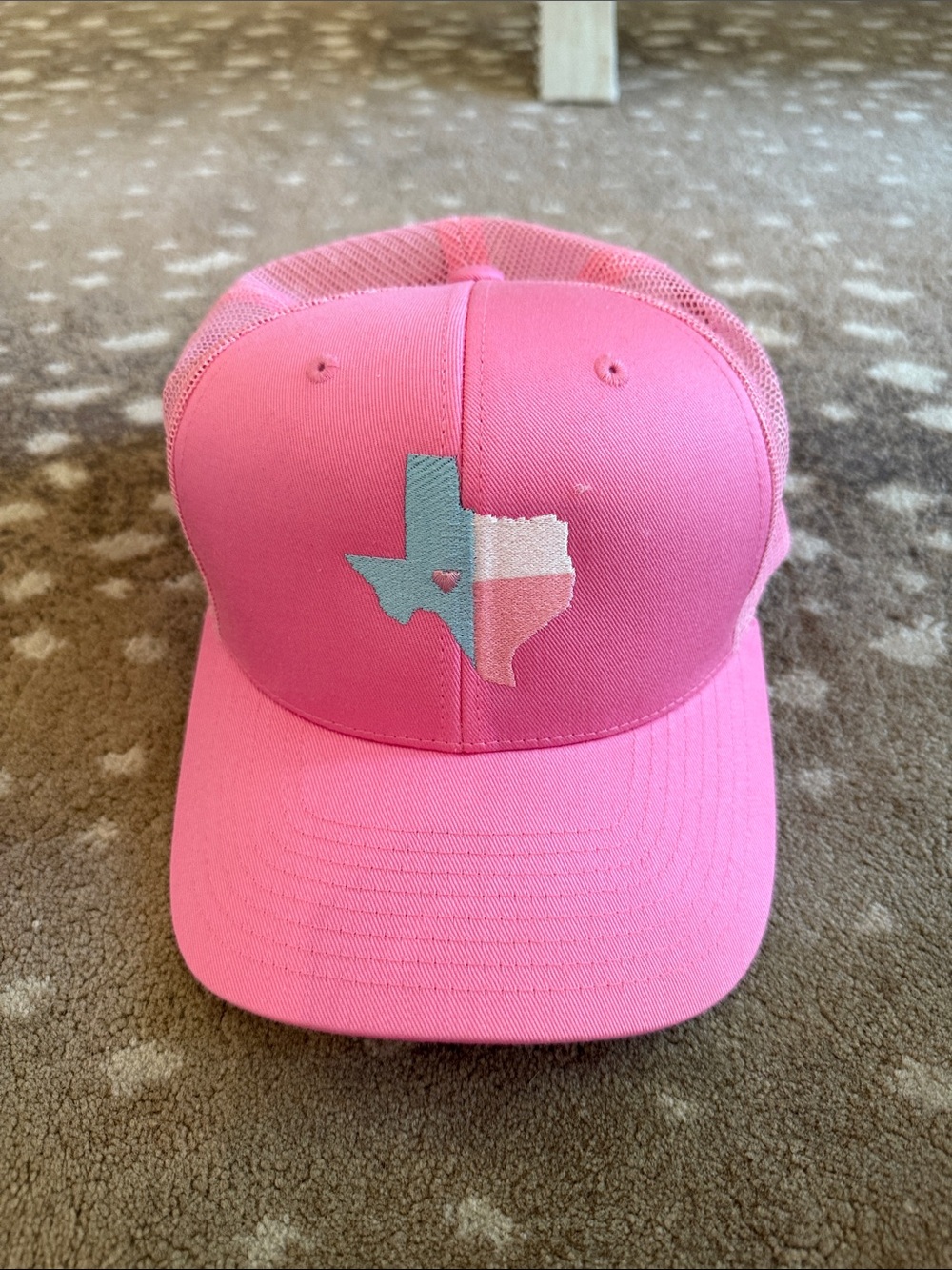 Beaufort Bonnet Hat with Texas Heart Patch
